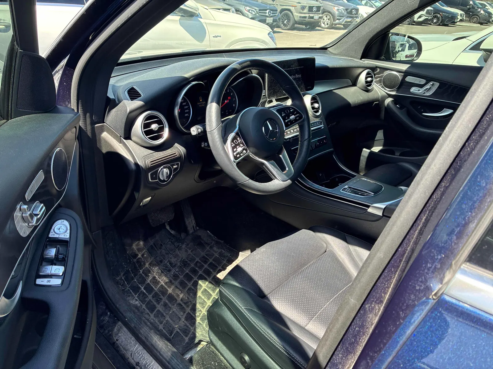 Interior driver side