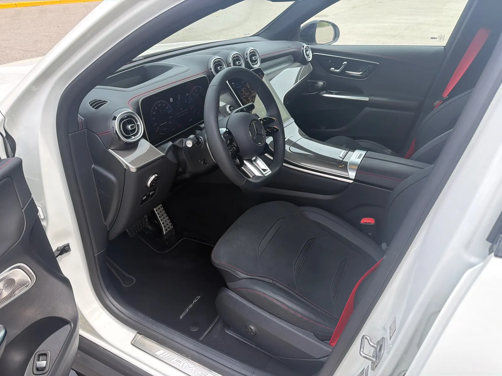 Interior driver side