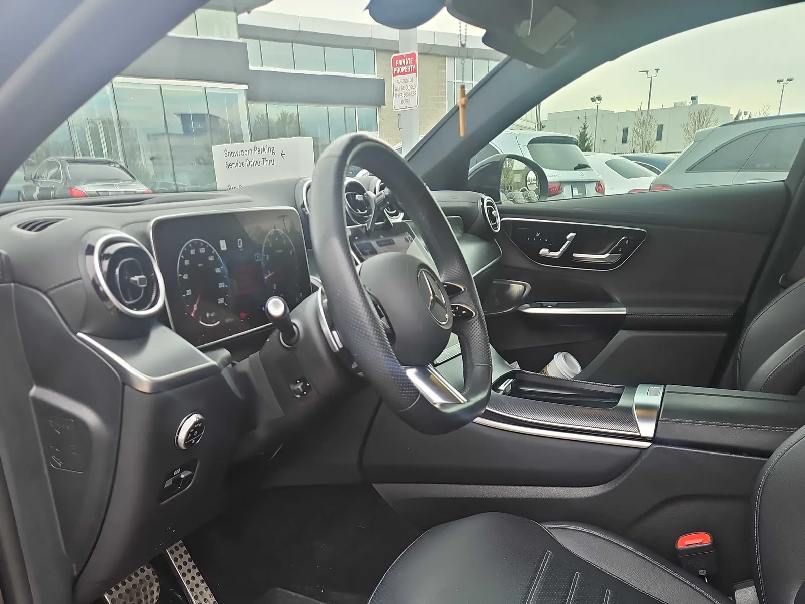 Interior driver side