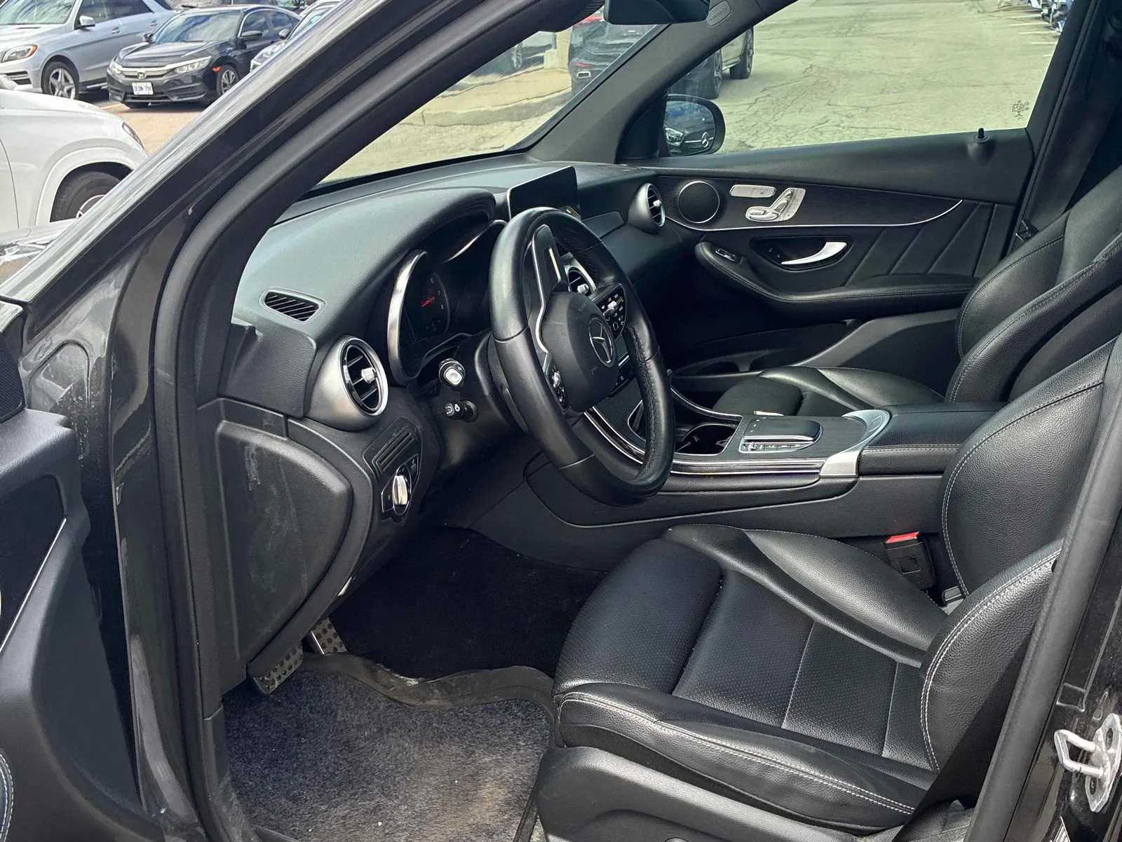 Interior driver side
