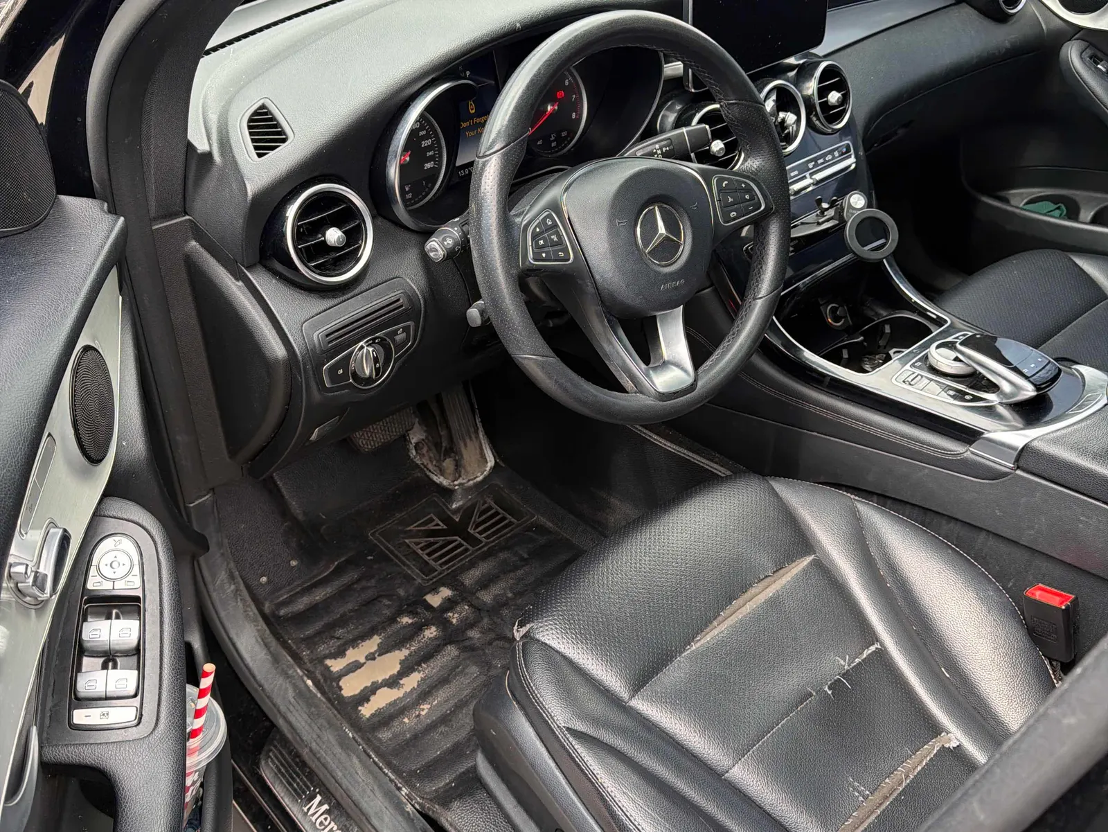 Interior driver side