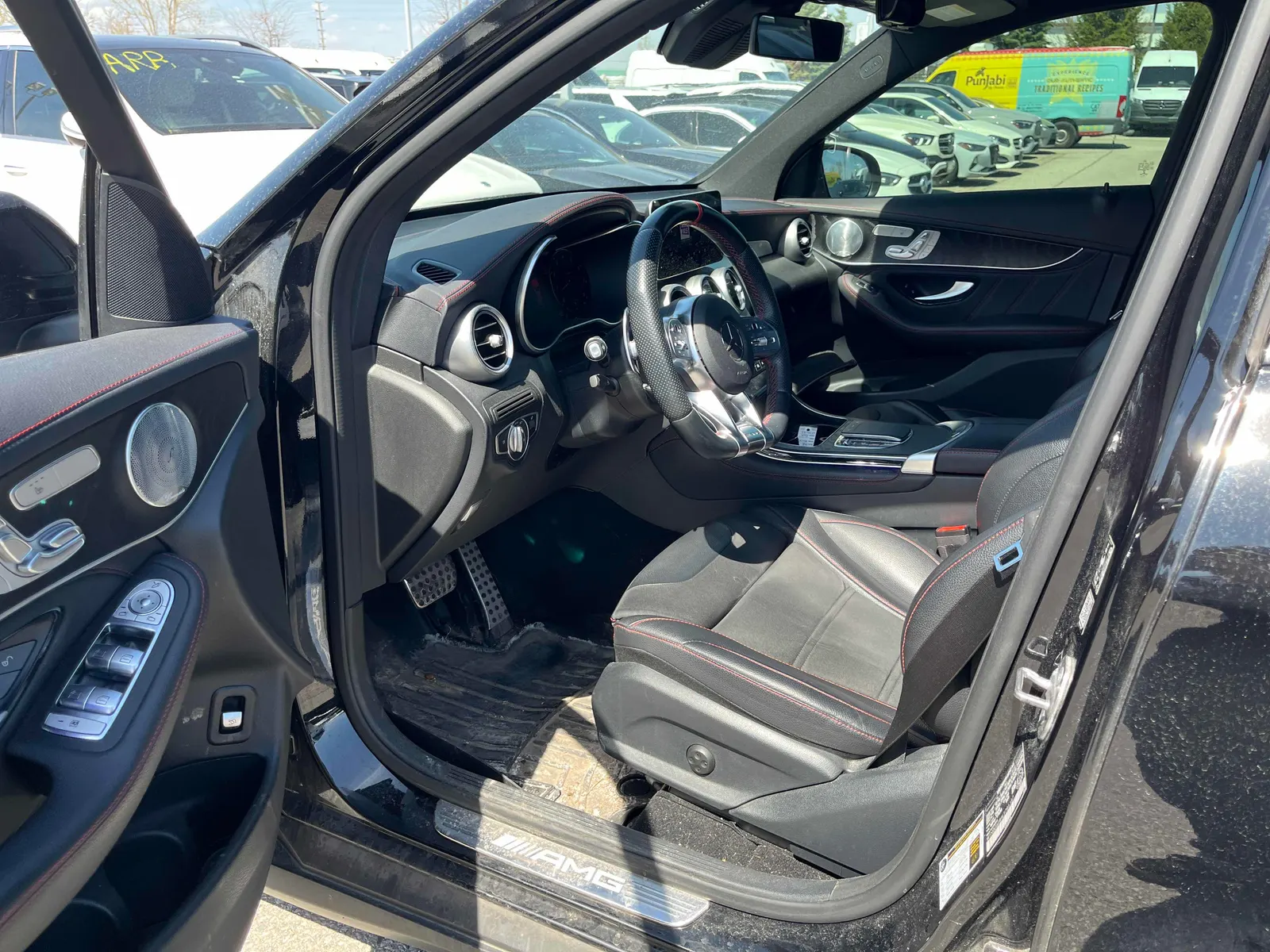 Interior driver side