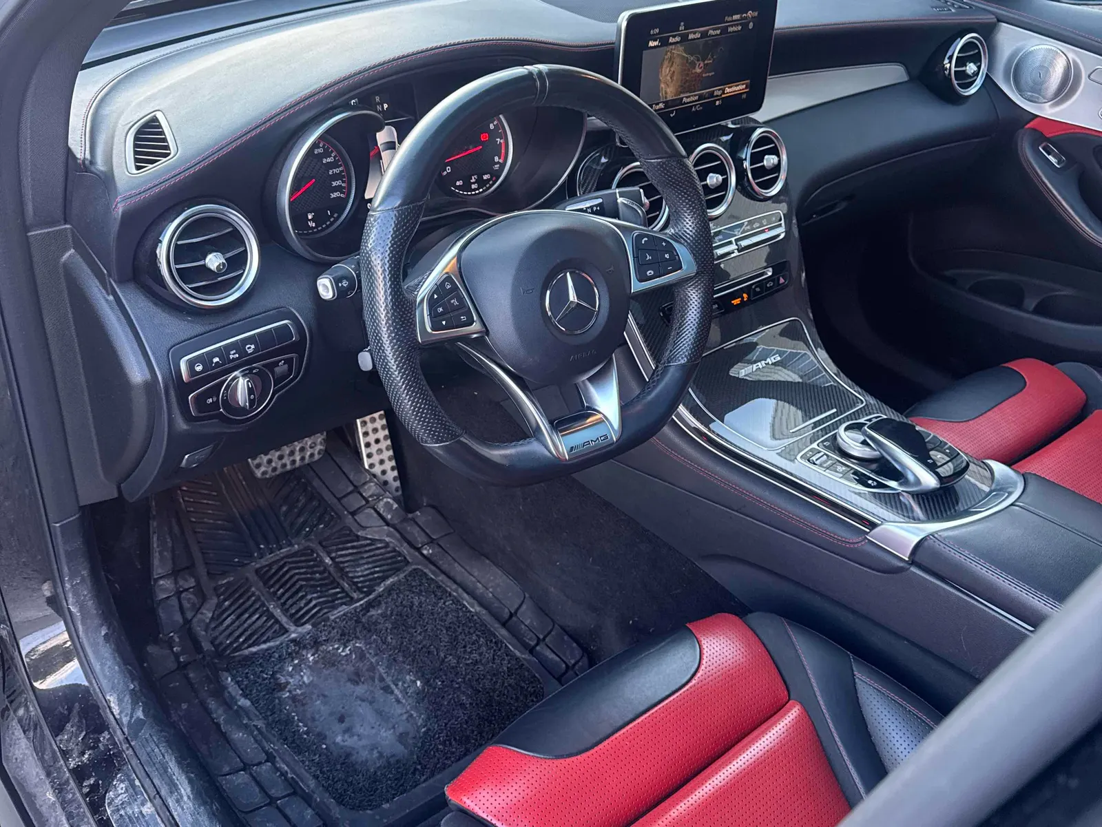 Interior driver side