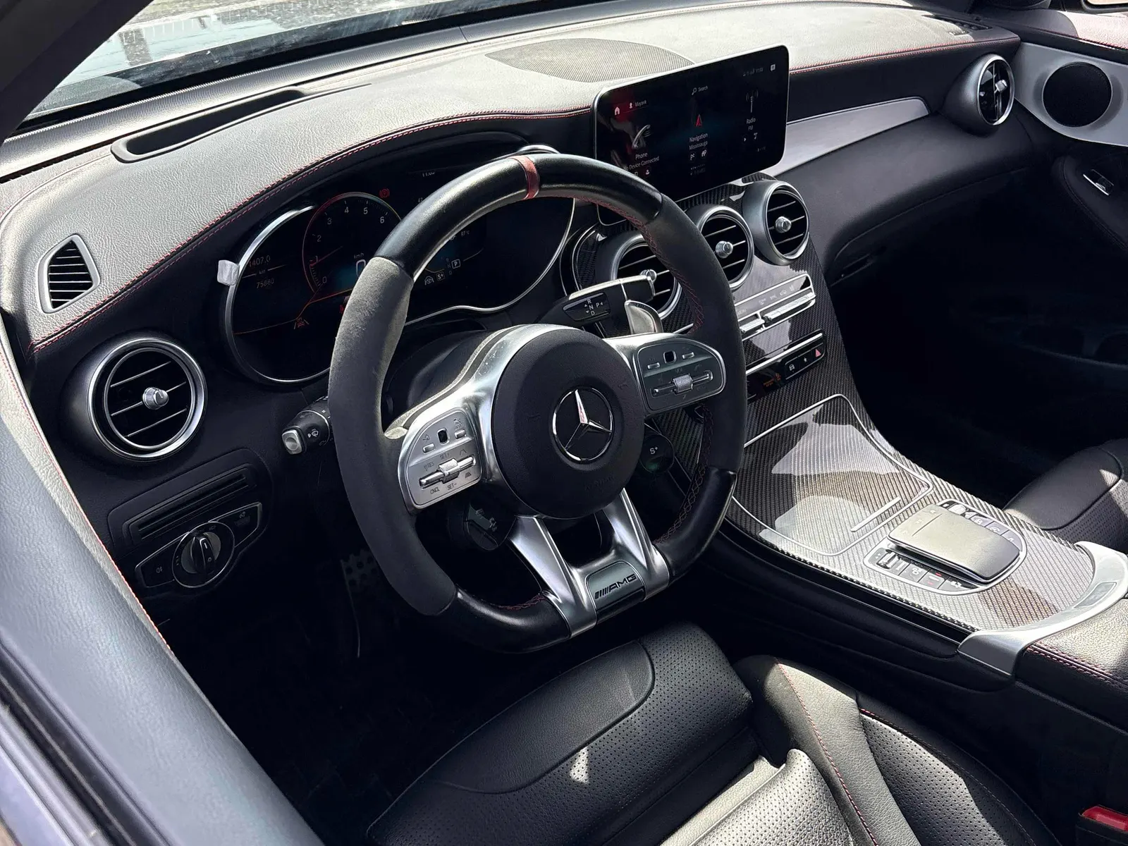 Interior driver side