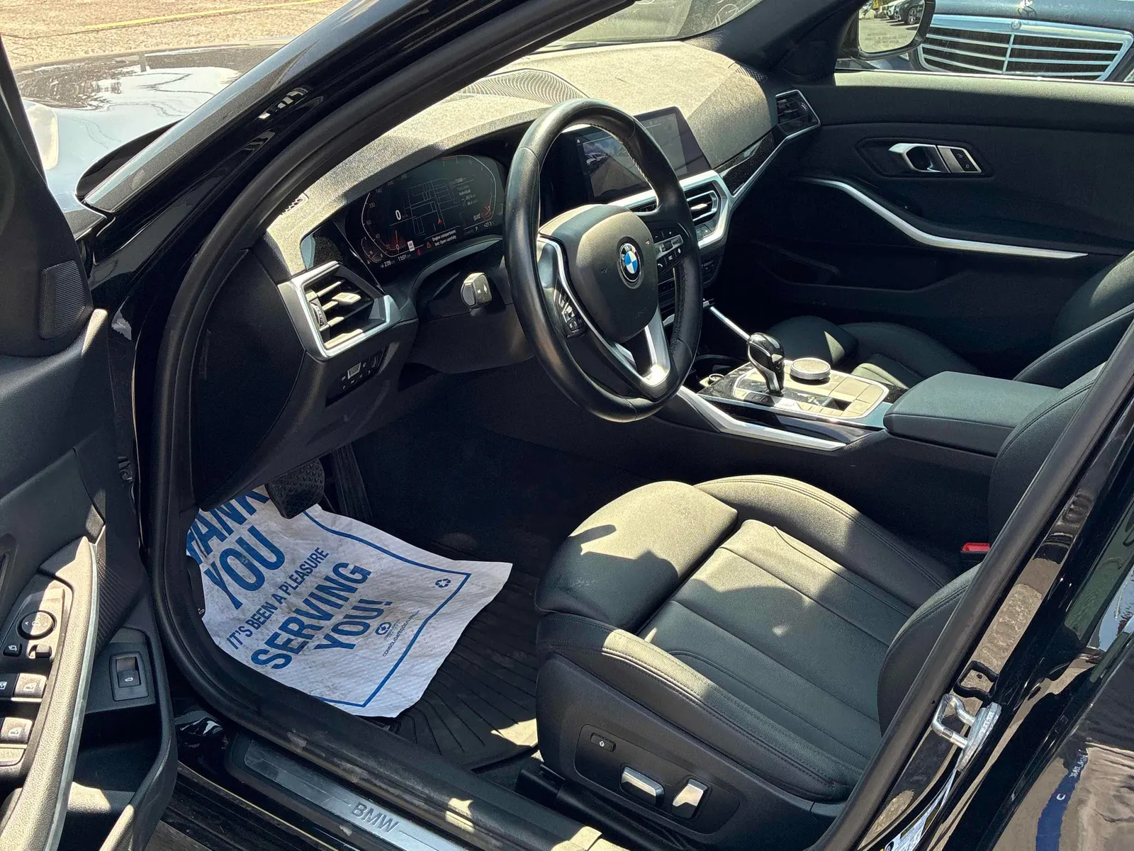 Interior driver side