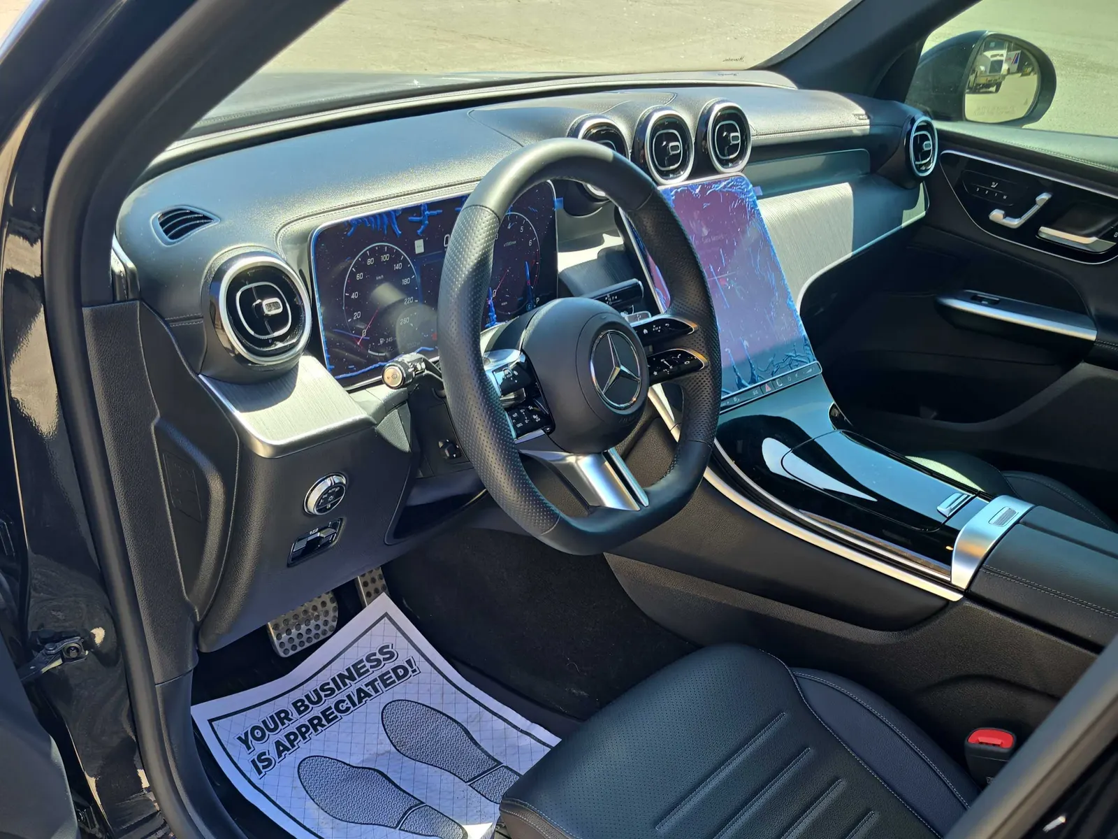 Interior driver side