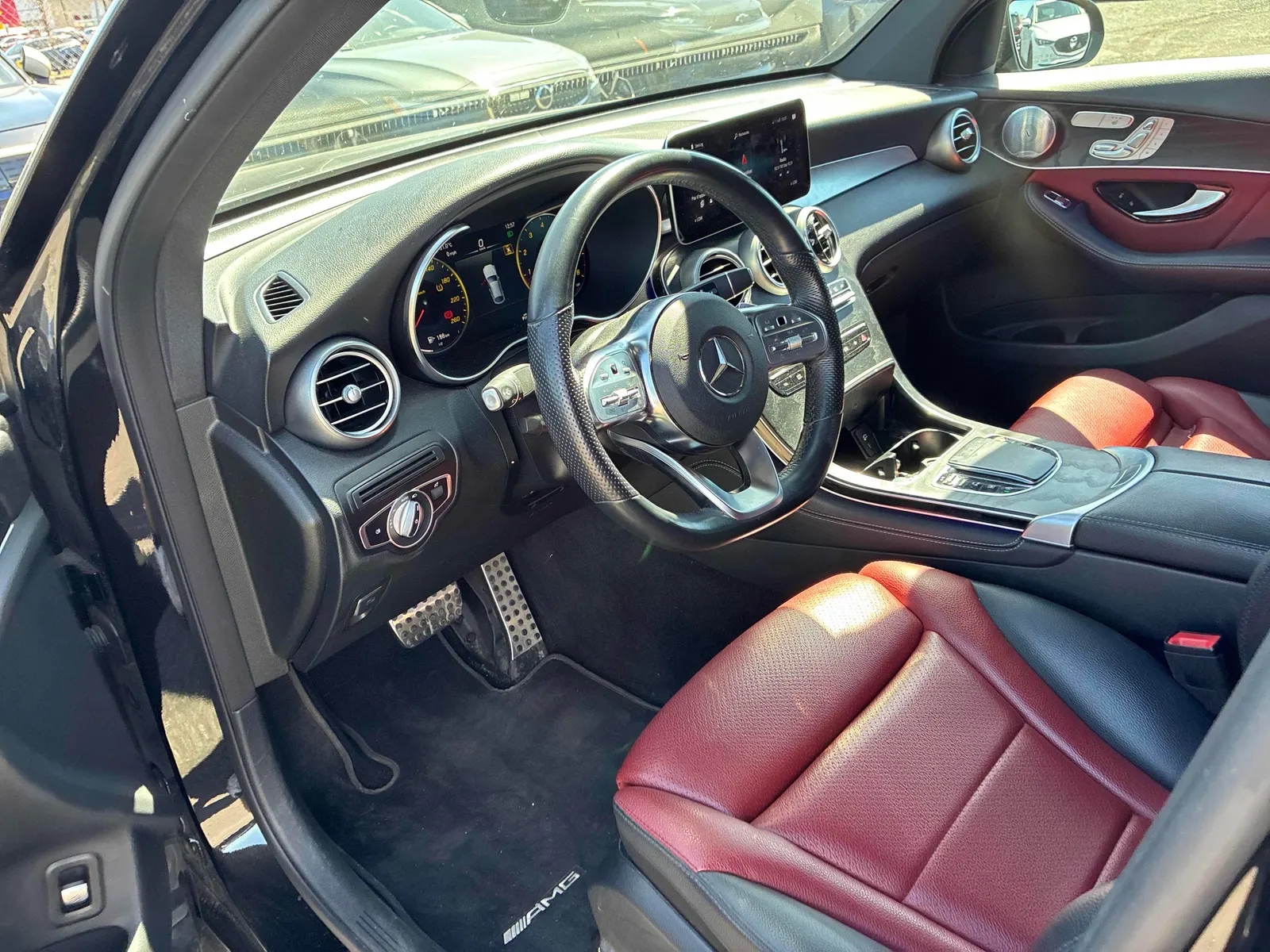 Interior driver side