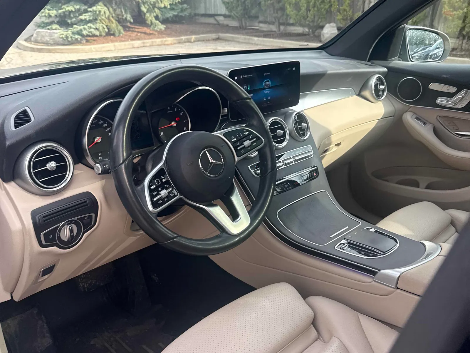Interior driver side
