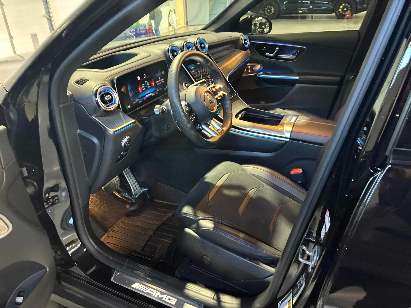 Interior driver side