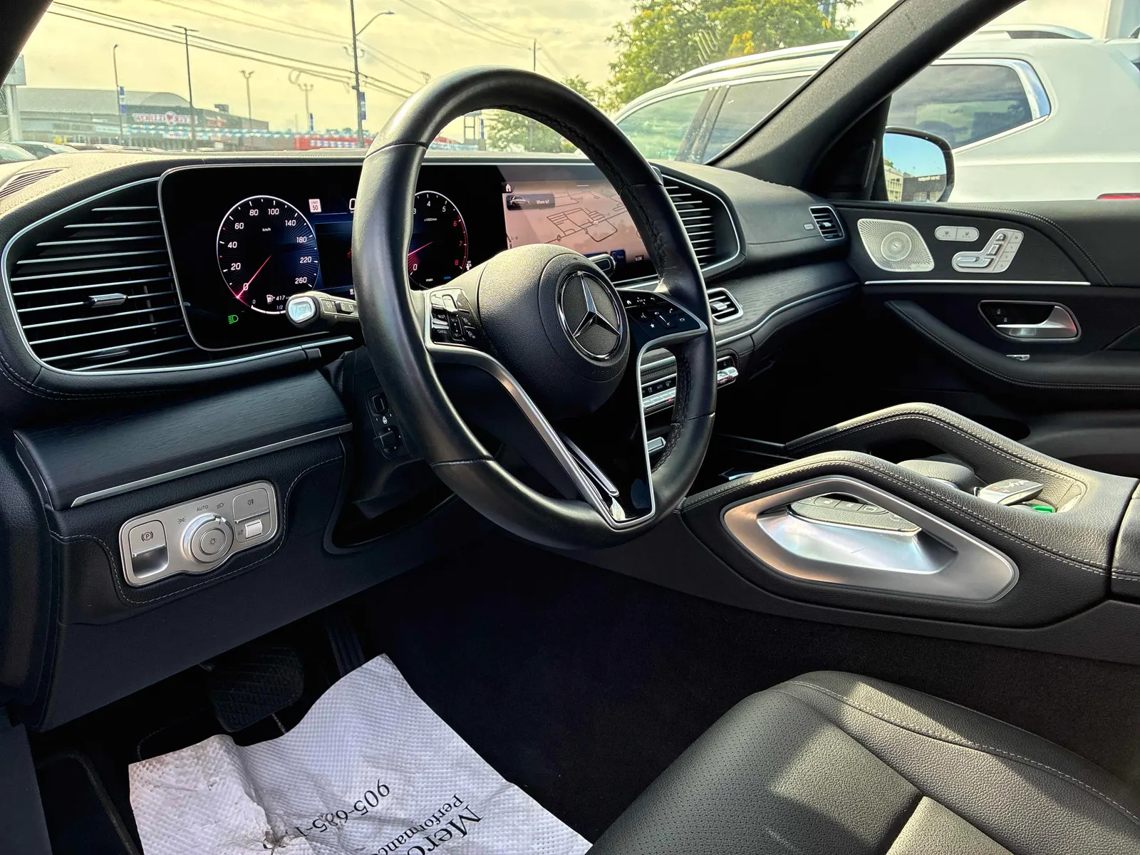Interior driver side