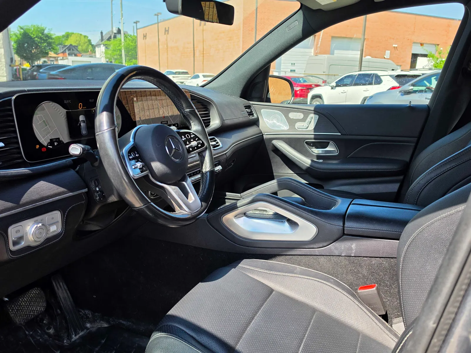 Interior driver side