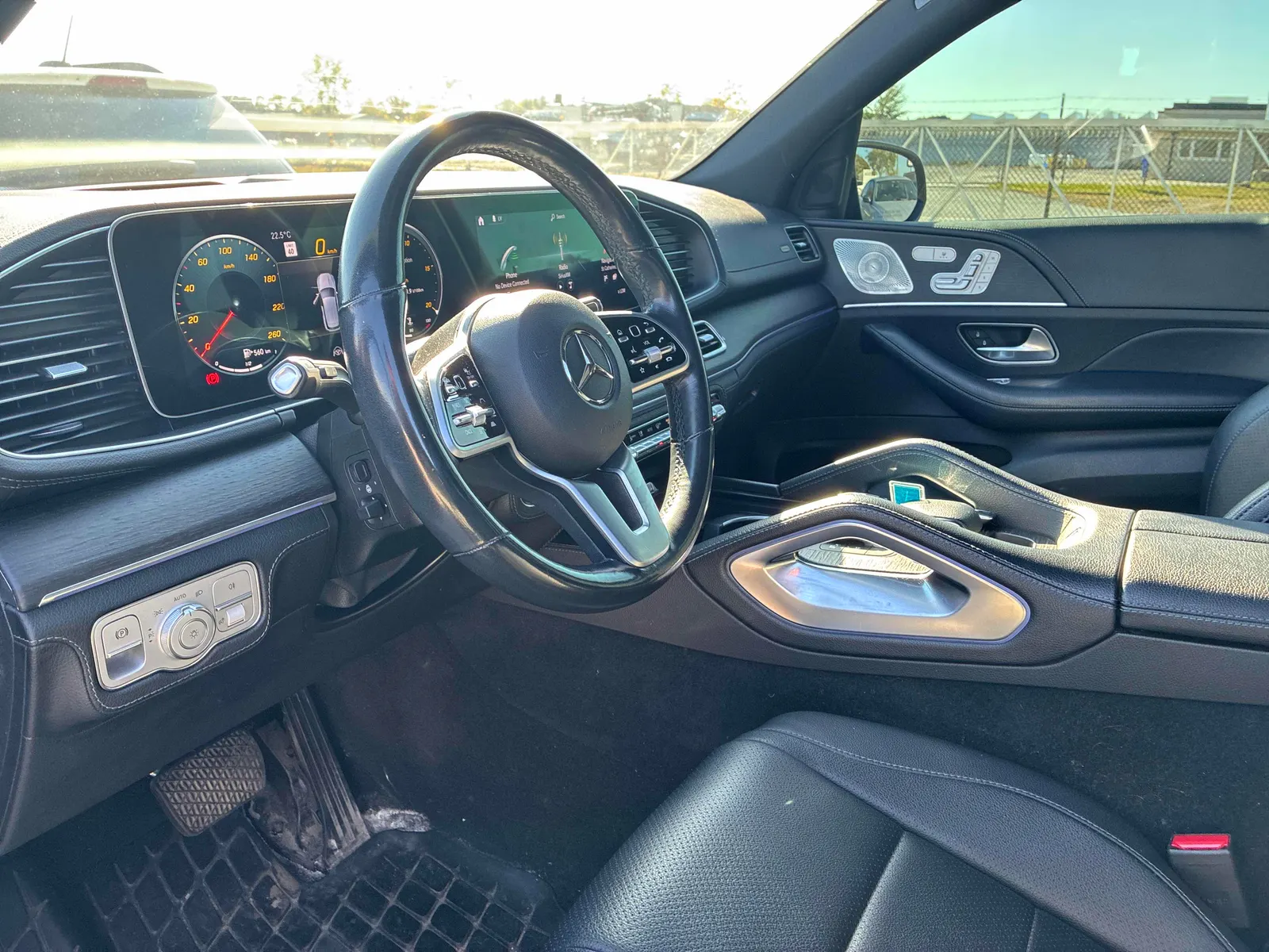 Interior driver side