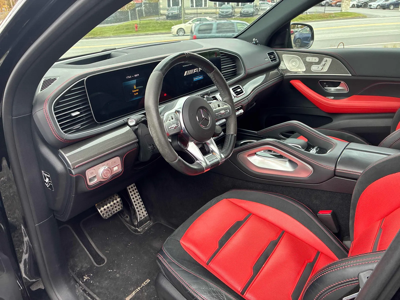 Interior driver side