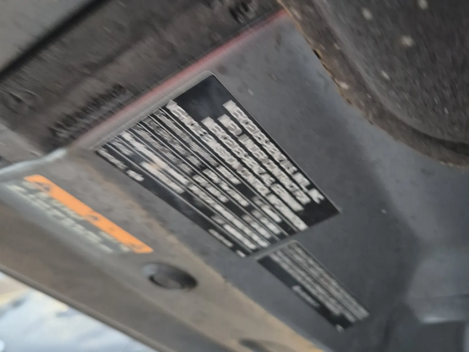 Emission Sticker Photo