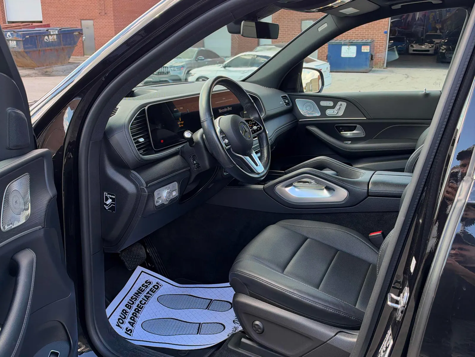 Interior driver side
