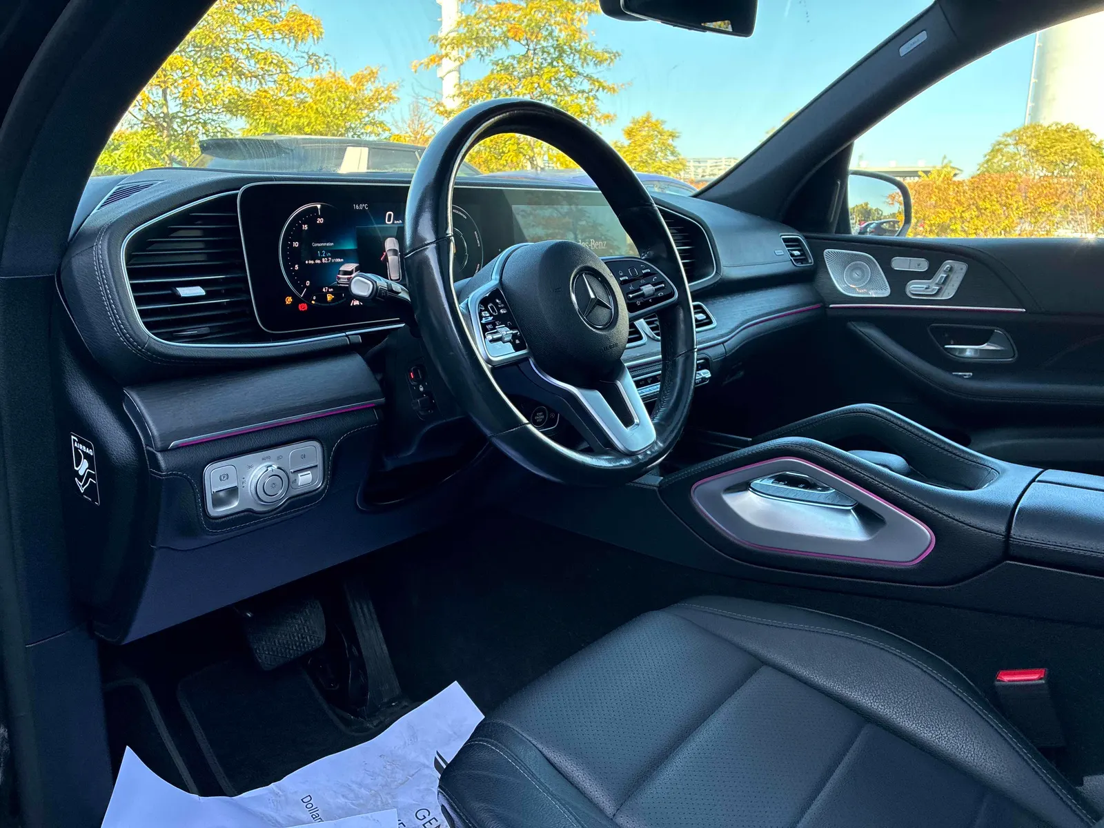Interior driver side