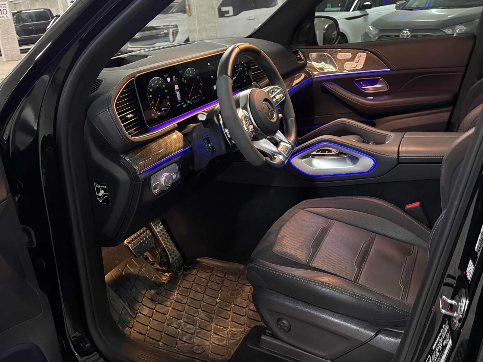 Interior driver side
