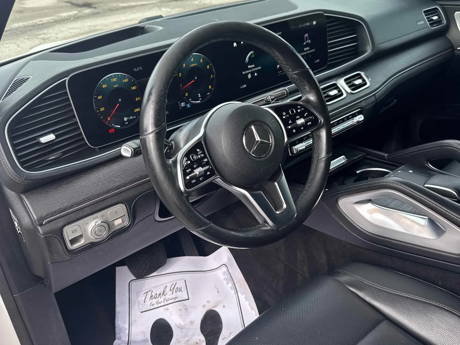 Interior driver side