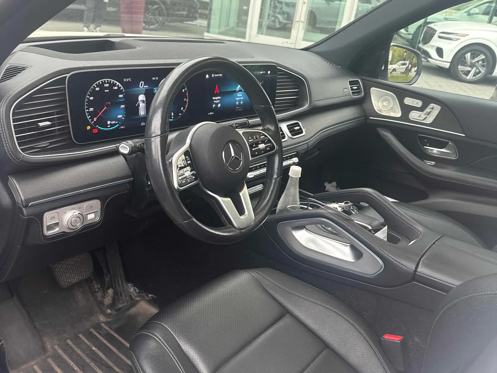 Interior driver side