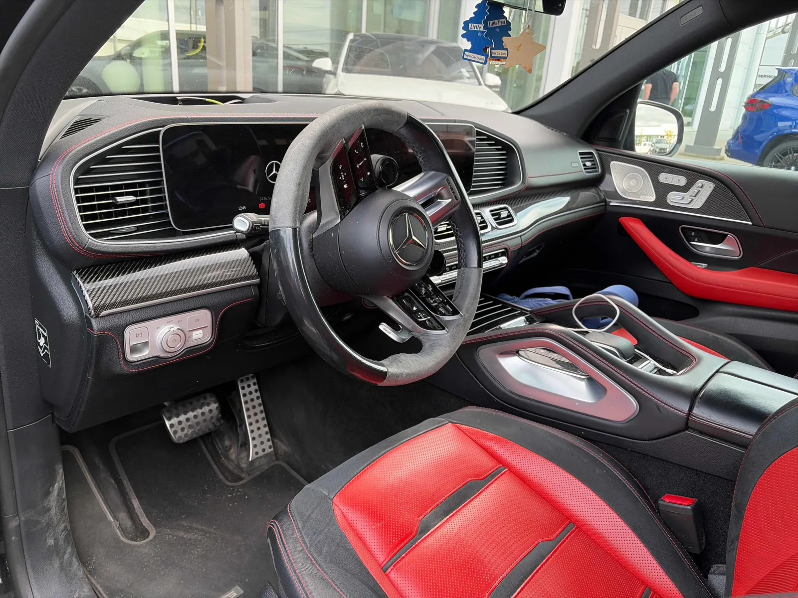 Interior driver side