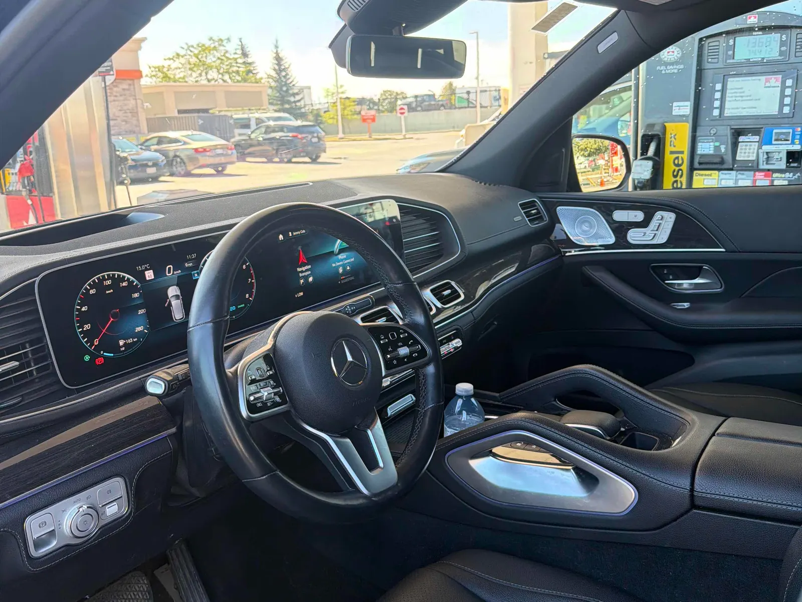 Interior driver side