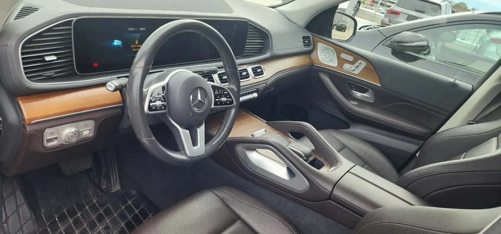 Interior driver side