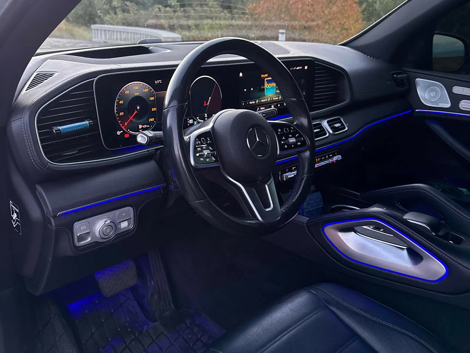 Interior driver side