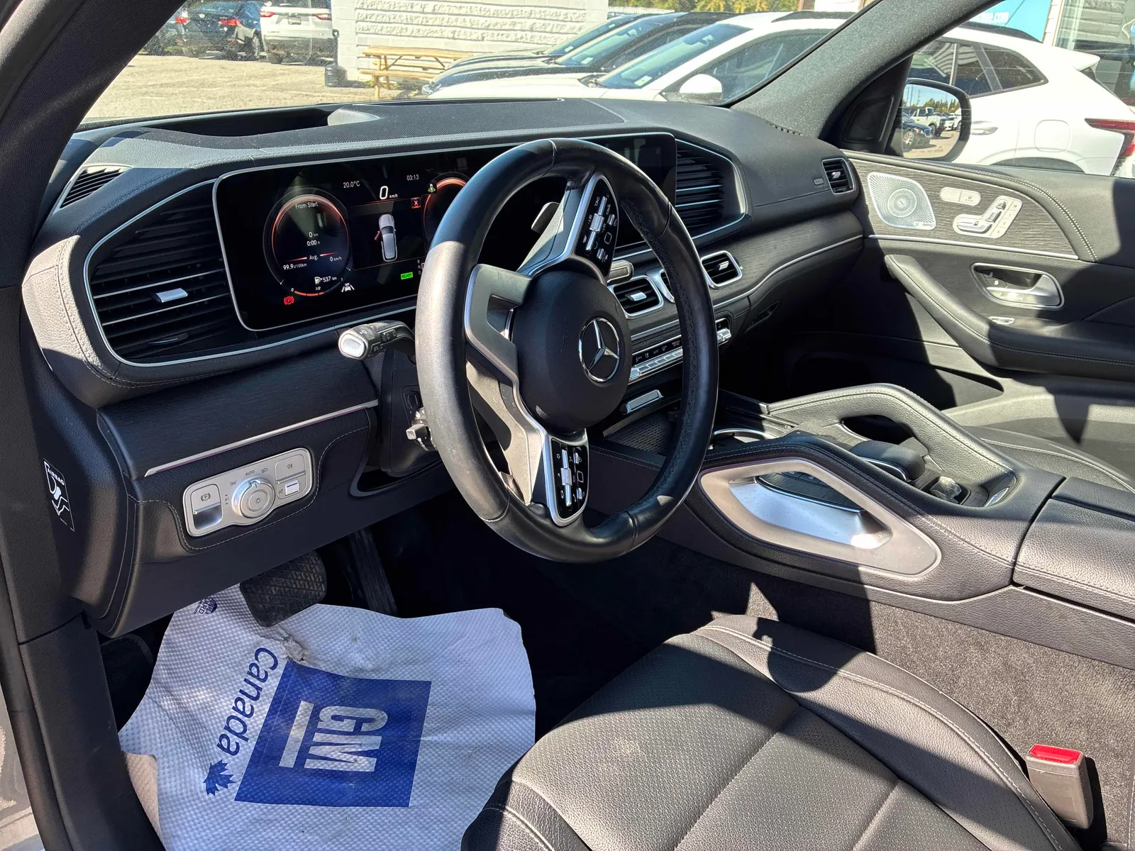 Interior driver side