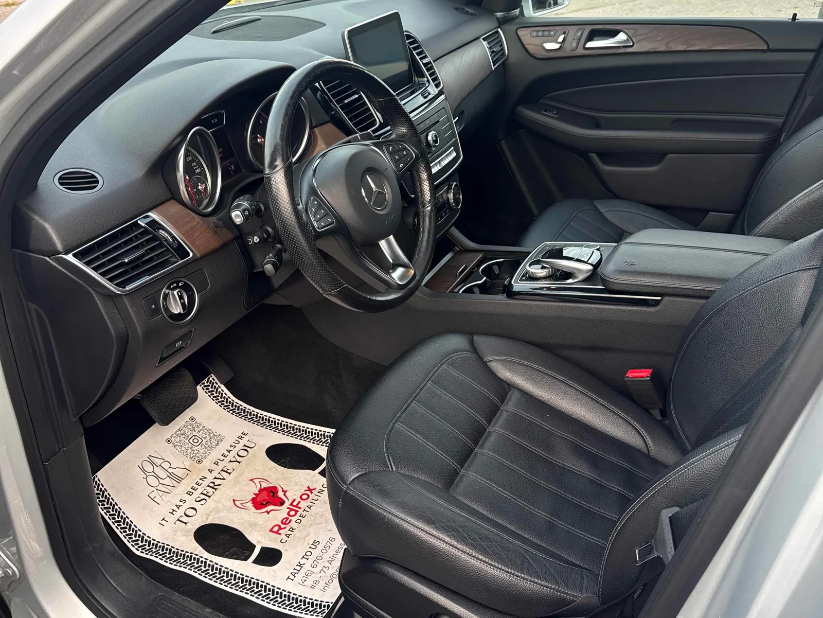 Interior driver side