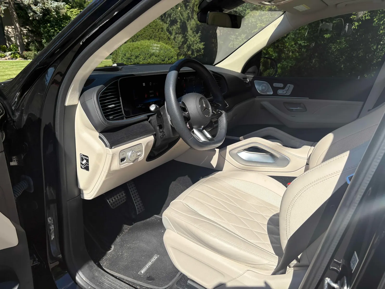 Interior driver side