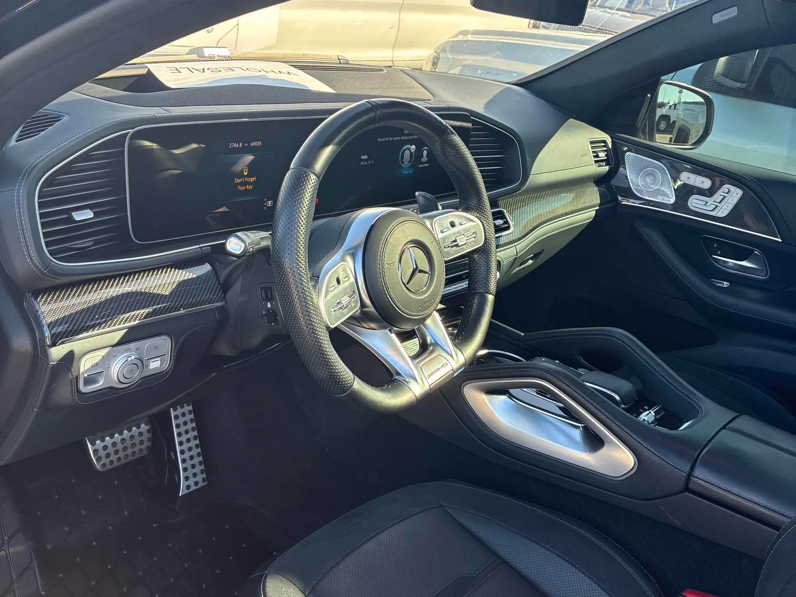 Interior driver side