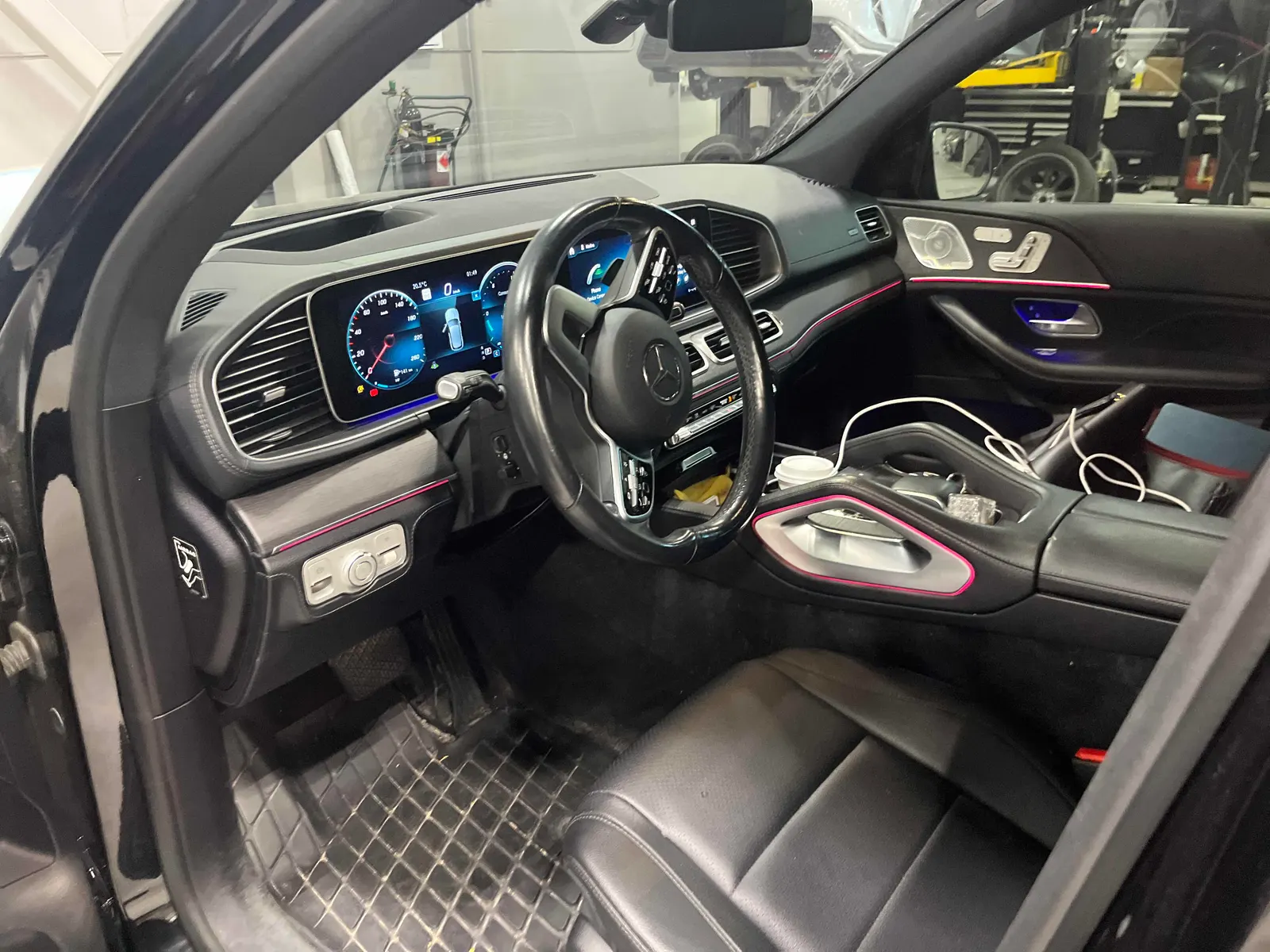 Interior driver side