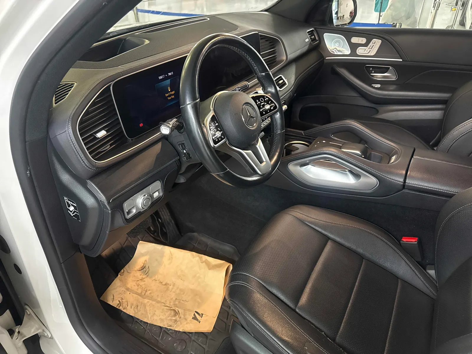 Interior driver side