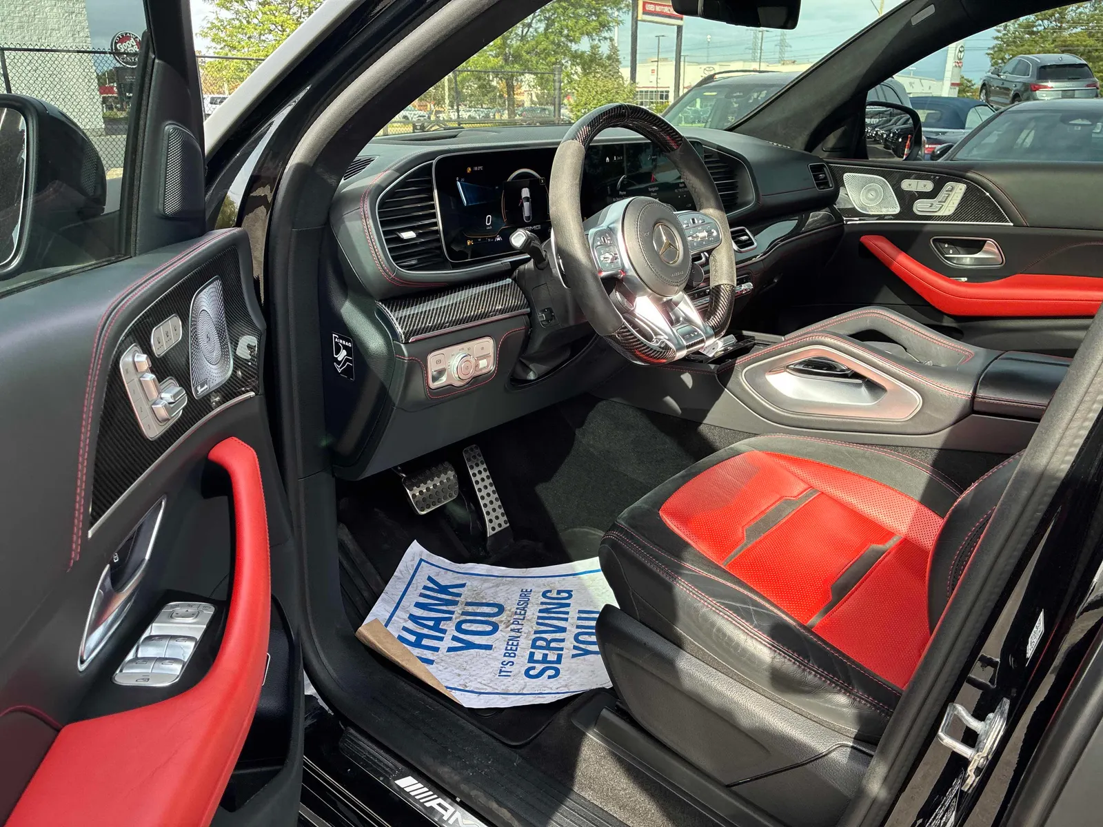 Interior driver side