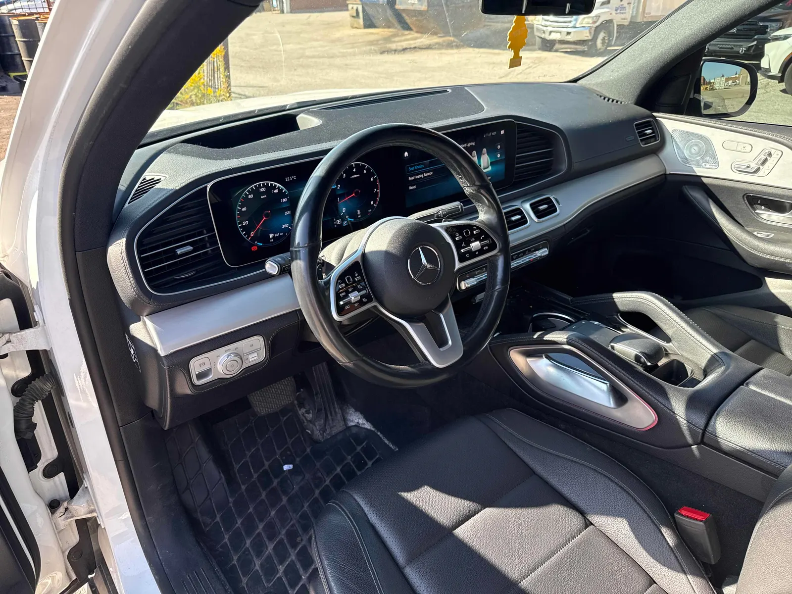 Interior driver side