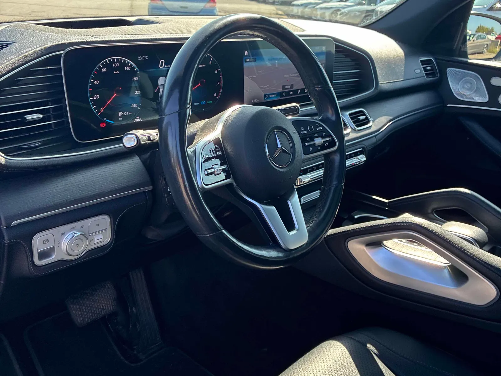 Interior driver side