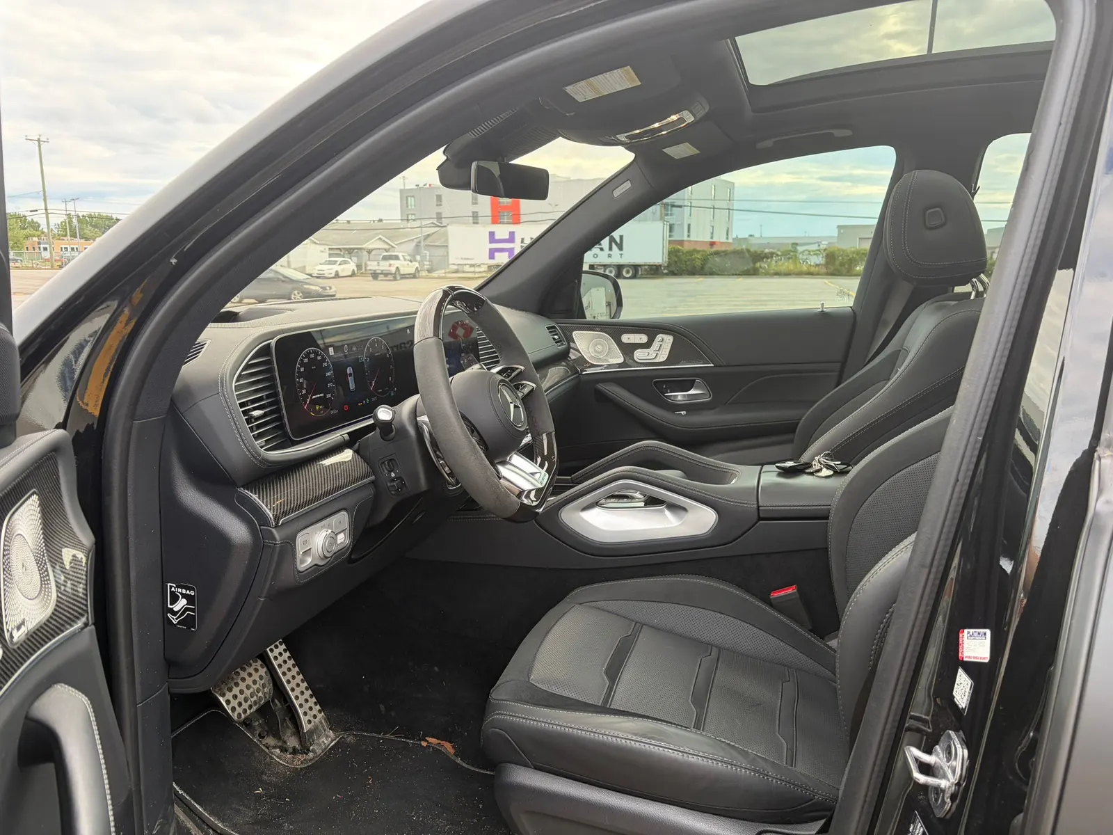 Interior driver side
