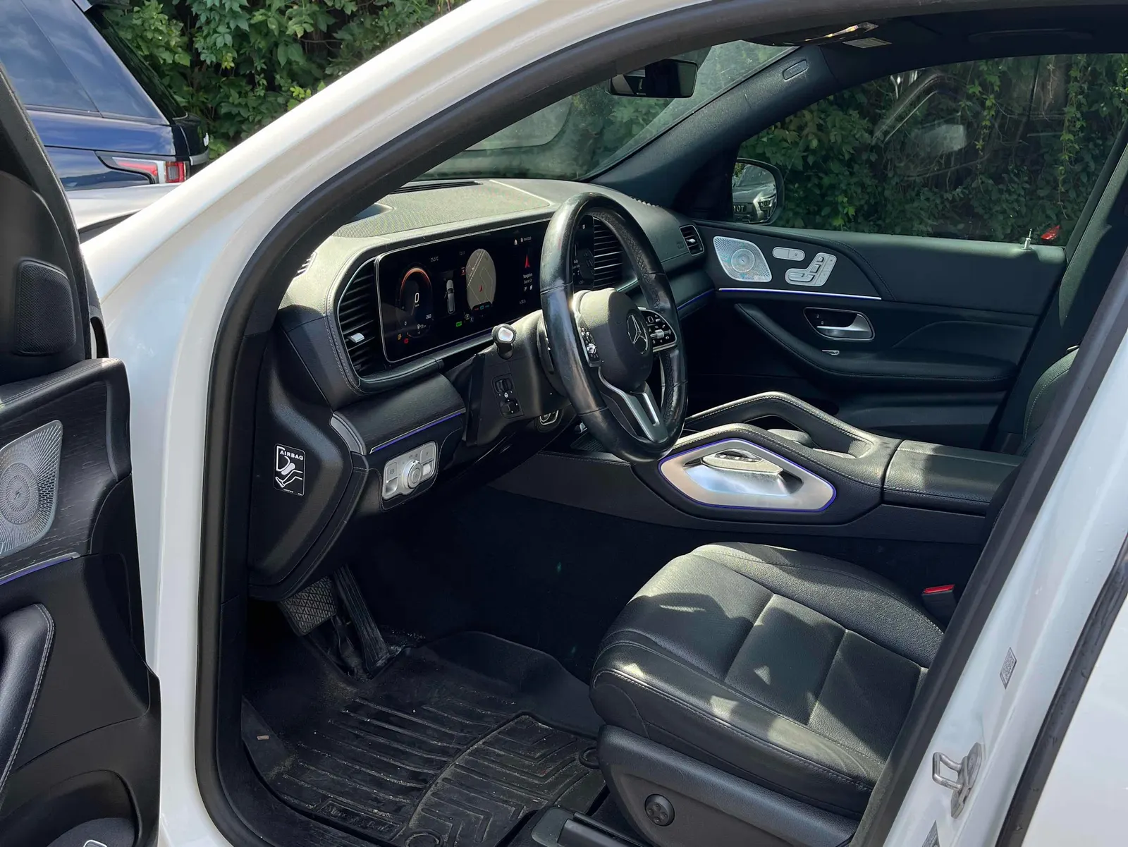 Interior driver side