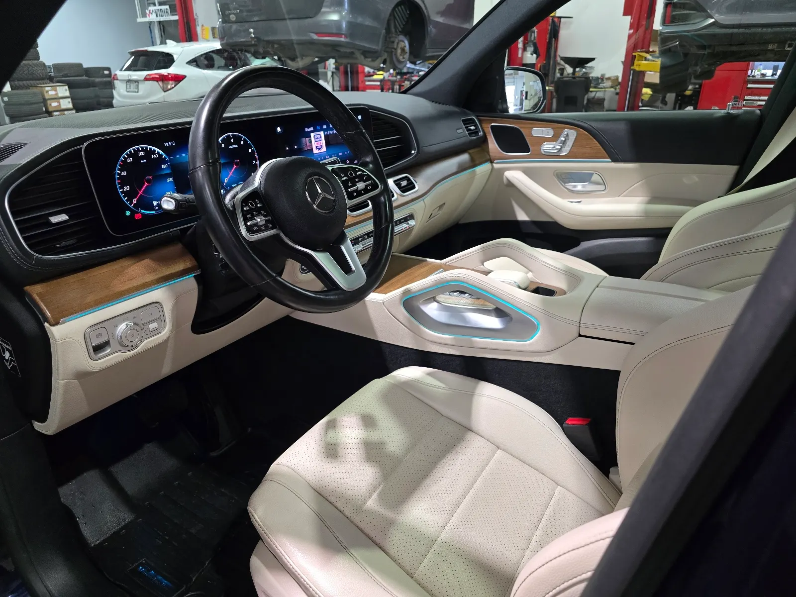 Interior driver side