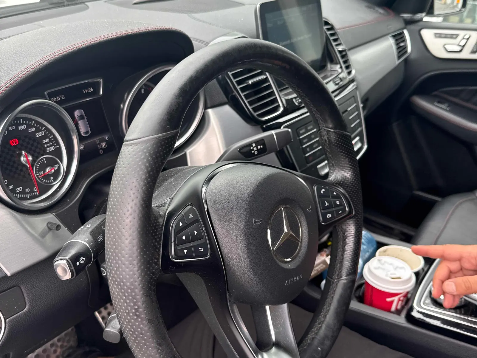 Interior driver side