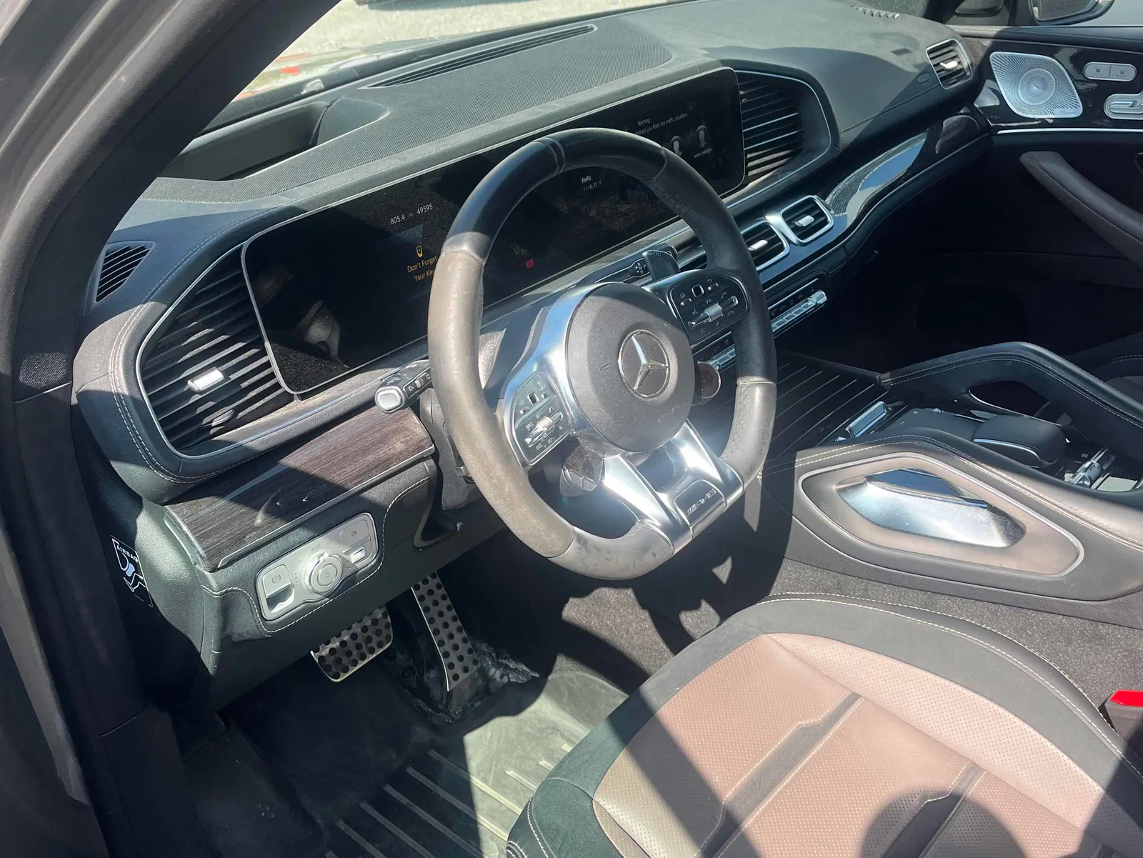 Interior driver side