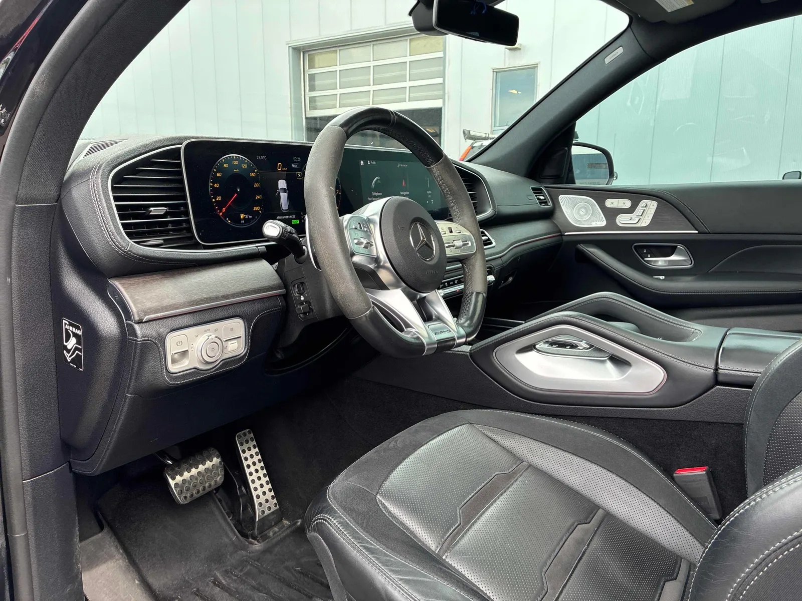 Interior driver side