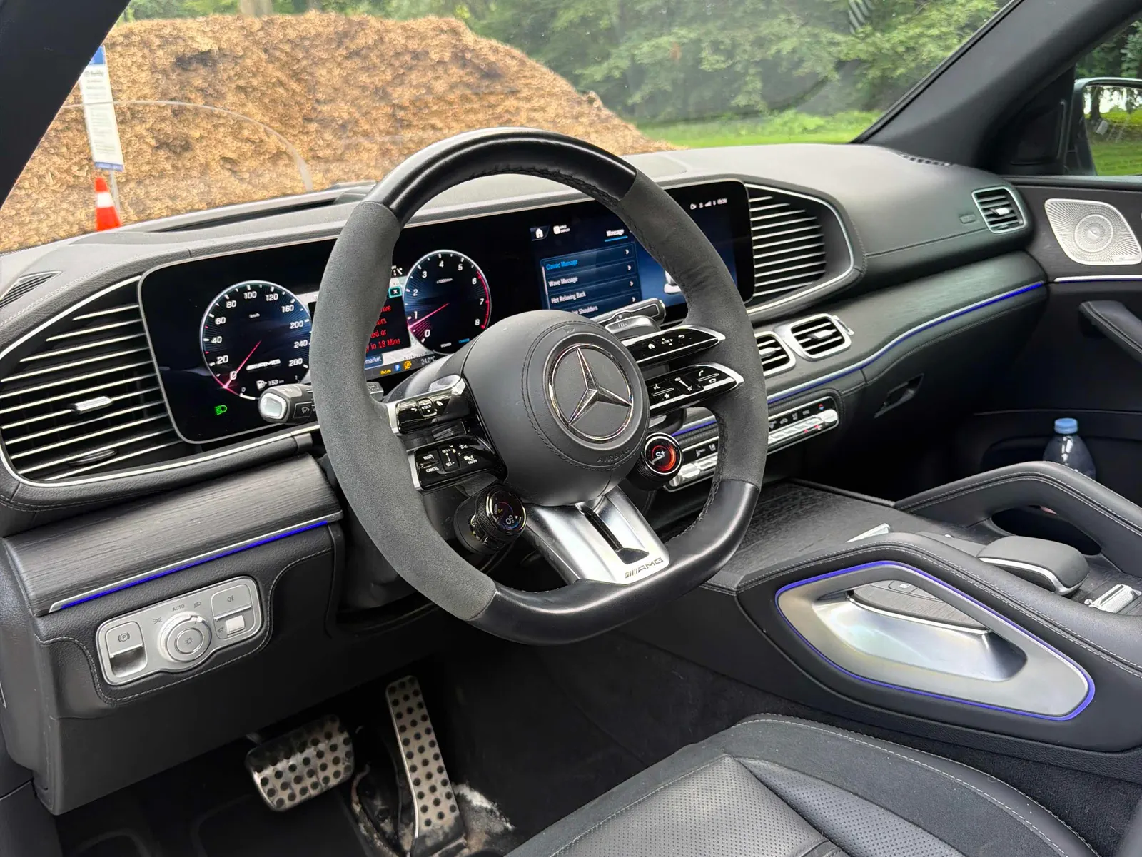 Interior driver side