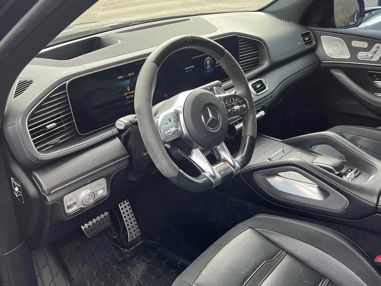 Interior driver side