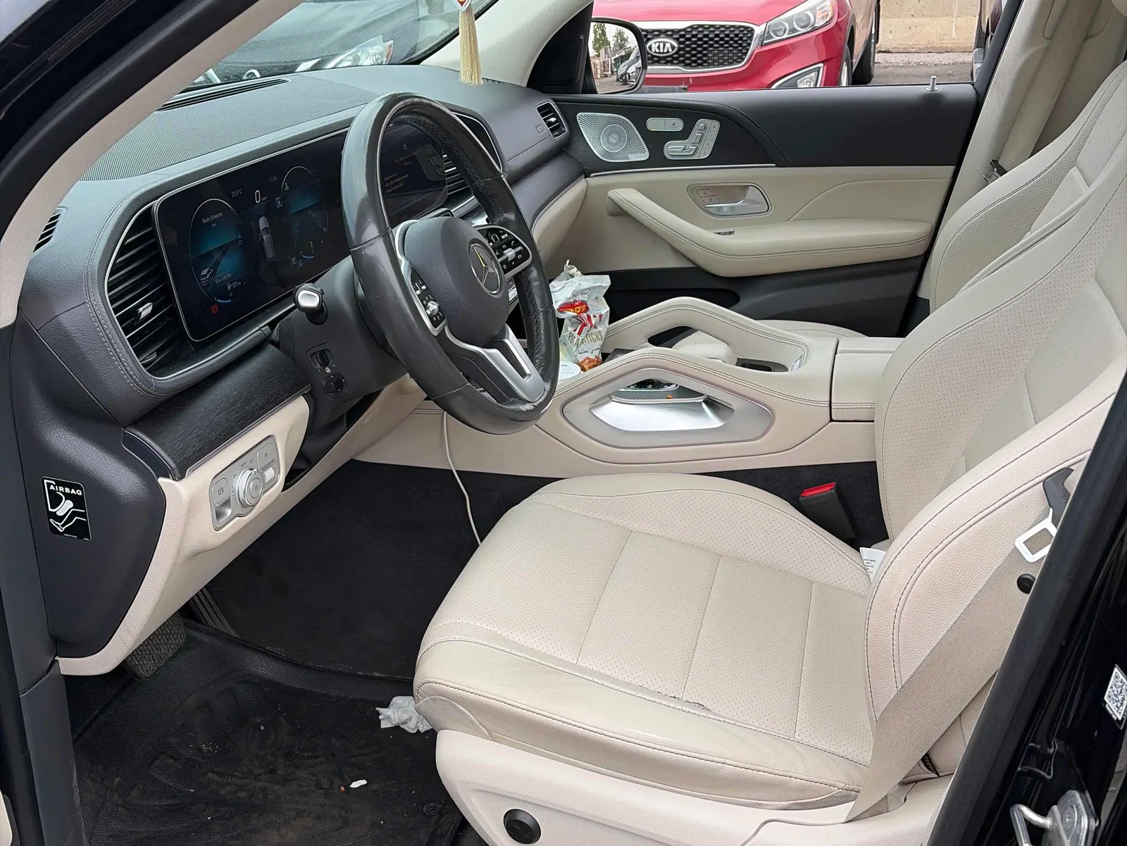 Interior driver side