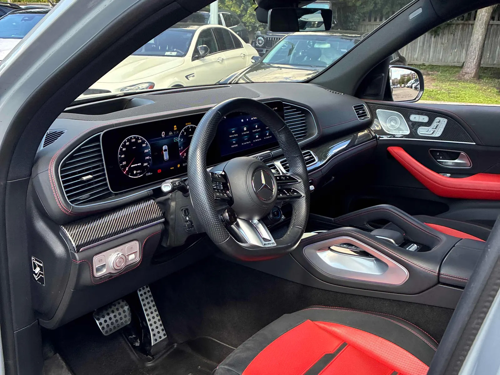 Interior driver side