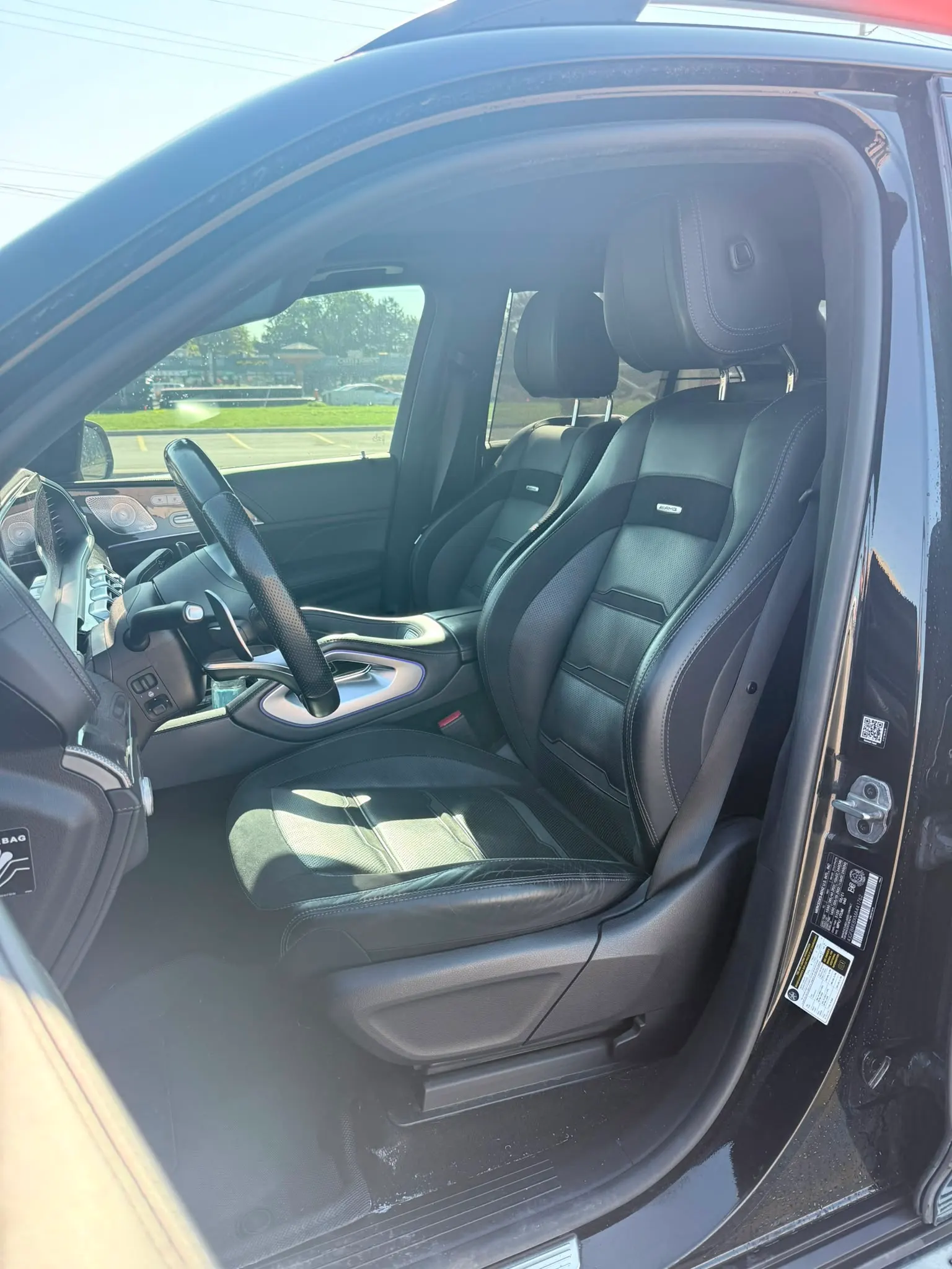 Interior driver side