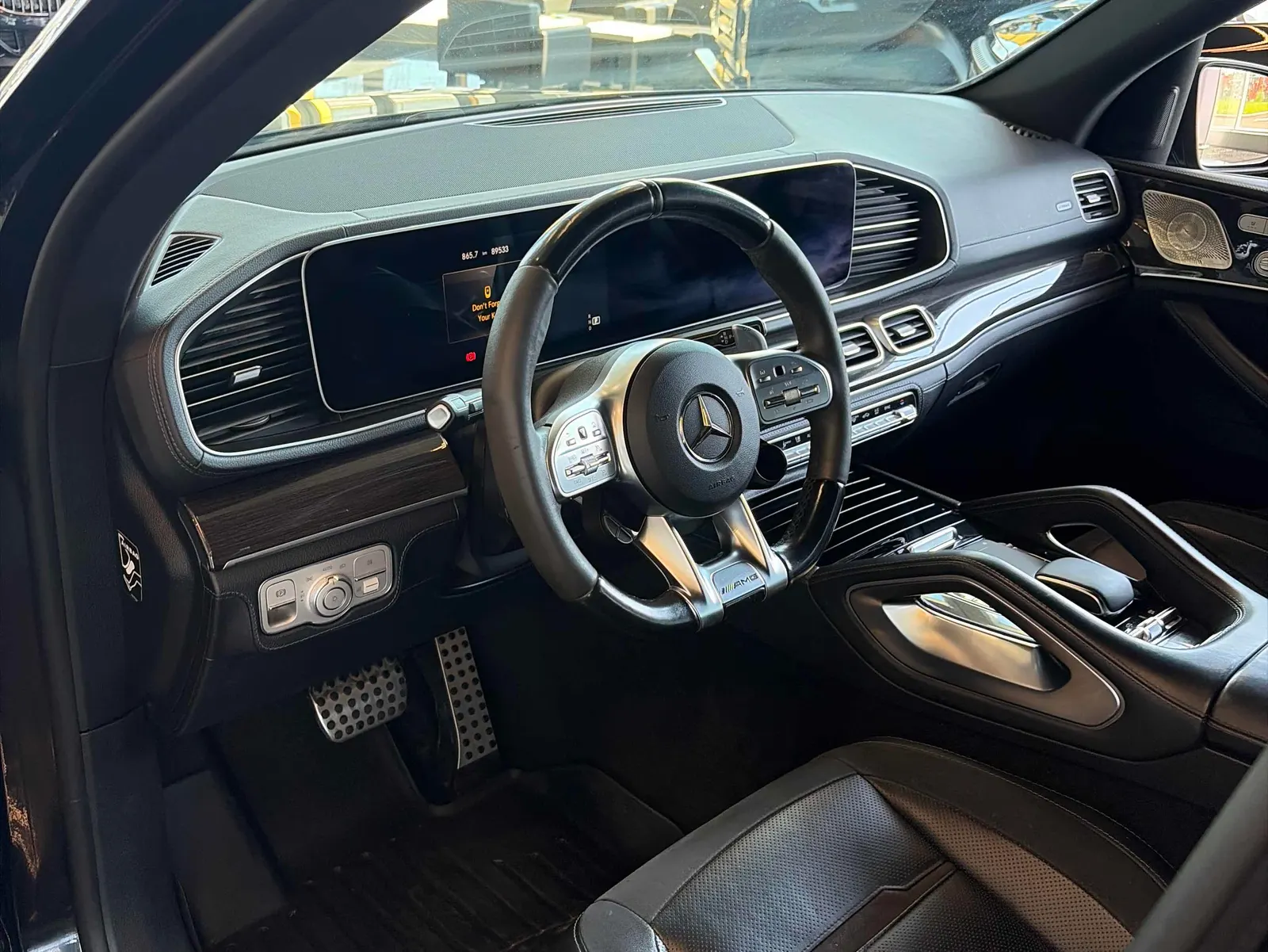 Interior driver side