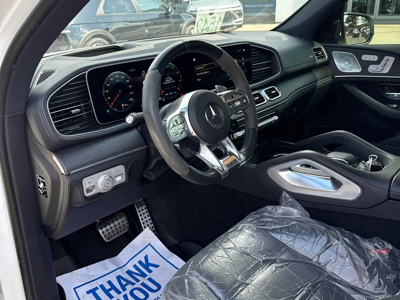Interior driver side