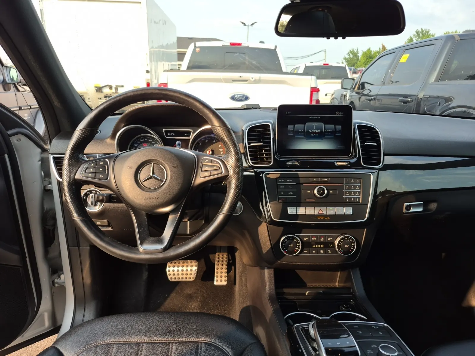 Interior driver side